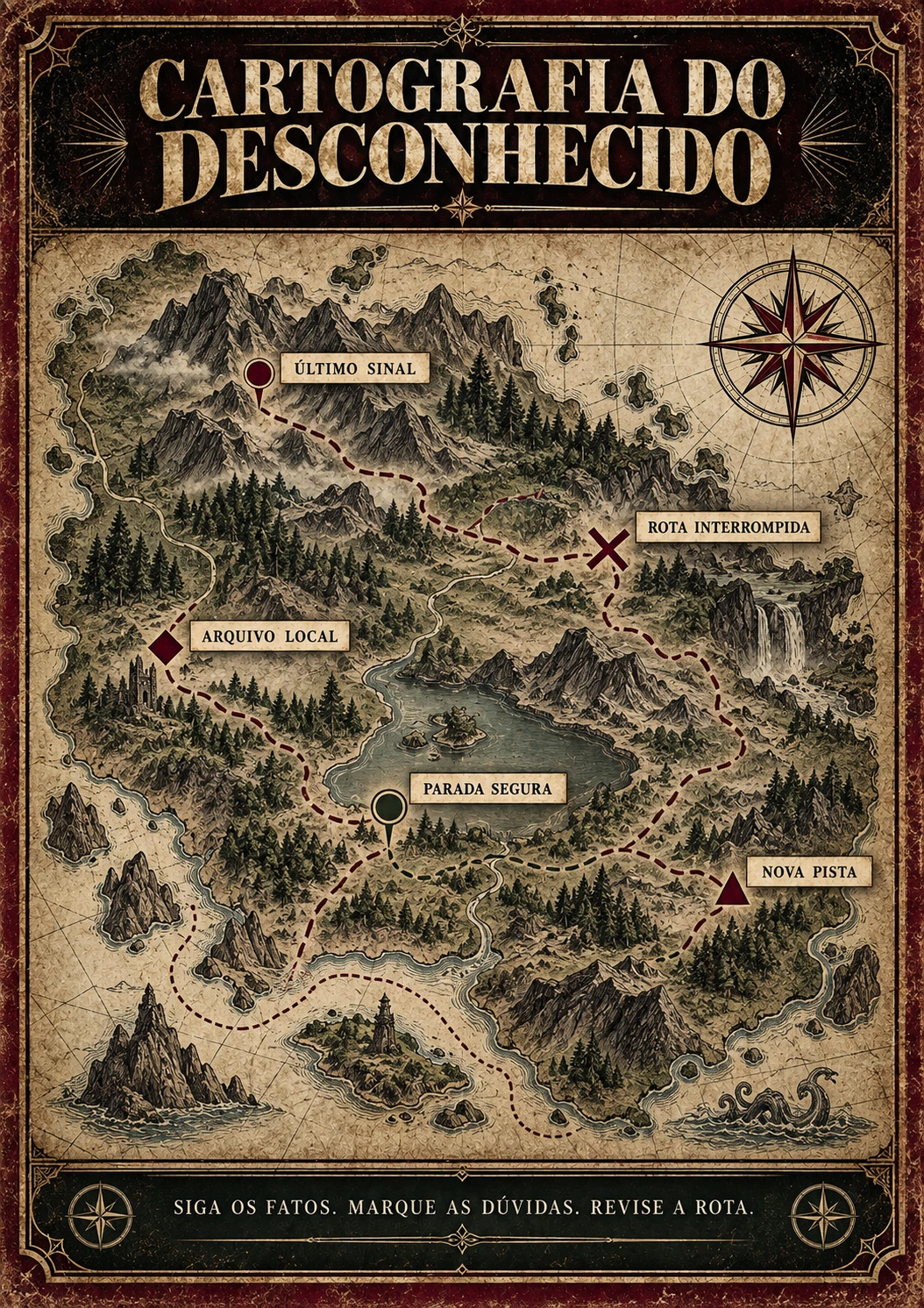 Cartografia do desconhecido